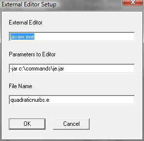 external editor